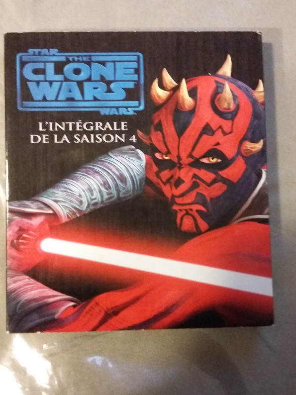 Dvd clone wars saison 4