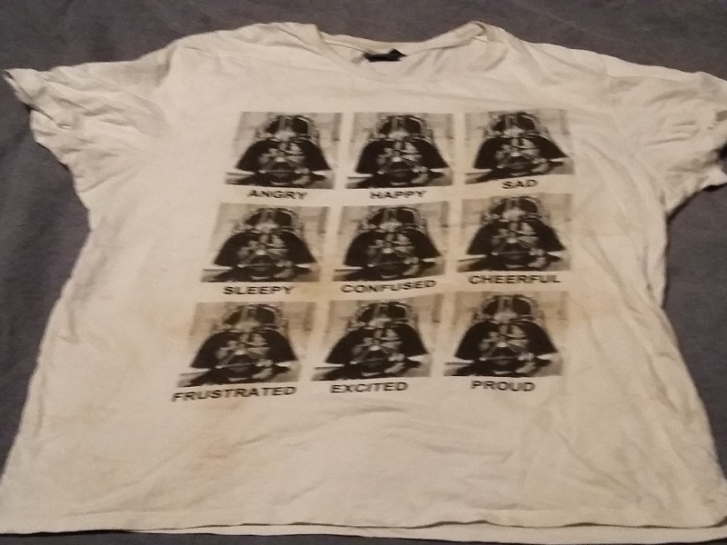 Tee shirt darth vader 3