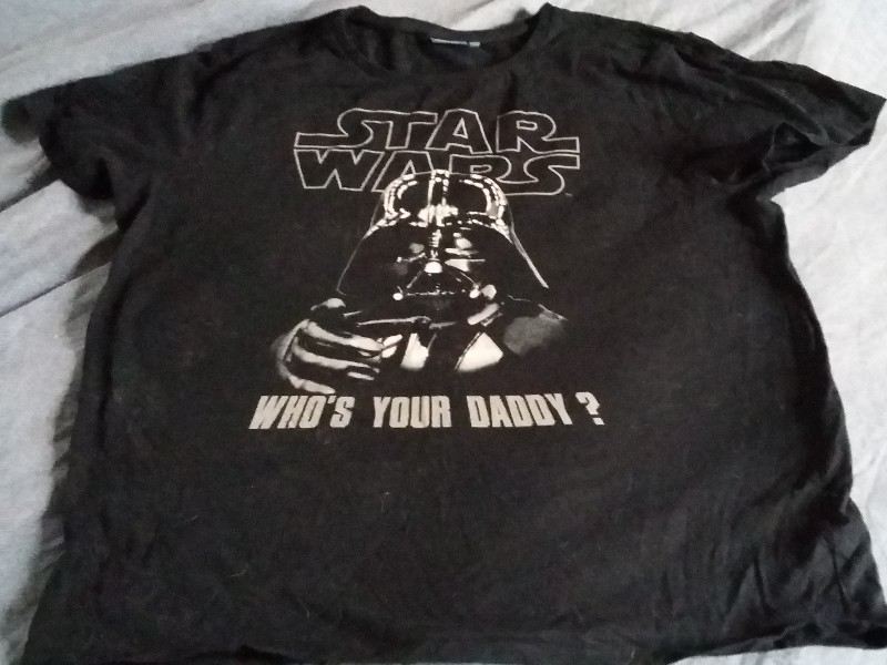 Tee shirt darth vader daddy